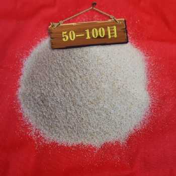 压裂天然石英砂内蒙古50-100目石英砂