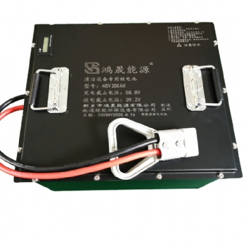 48V200AH扫地机，48VAGV搬运车用锂电池组，新乡鸿晟能源锂电池厂家