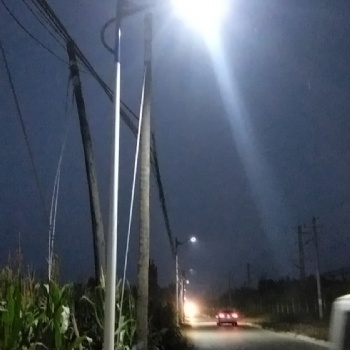 室外太阳能路灯 太阳能LED路灯 太阳能灯头 太阳能锂电池更换
