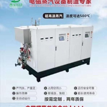高温电磁蒸汽发生器 蒸汽温度500度可连续稳定工作