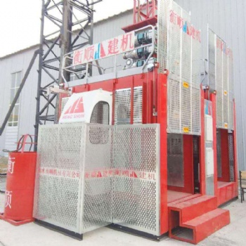 甘肃施工升降机物料提升机sc200/200齿轮式施工电梯人货两用