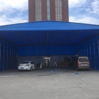 西安中赞承接物流棚 仓库帐篷 推拉棚 工厂帐篷，篮球棚