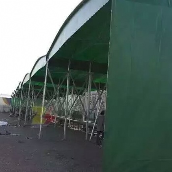西安中赞承接移动雨棚 工厂雨棚 推拉棚 汽车棚