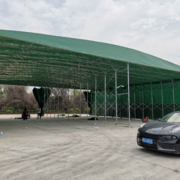 西安中赞承接推拉棚 活动雨棚 工厂帐篷 大排档帐篷