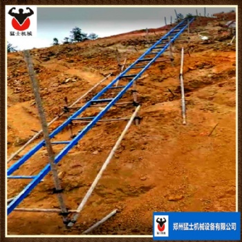 边坡运料机 爬山虎吊车沙石提升机 沙浆吊机水泥运送猛士机械厂家