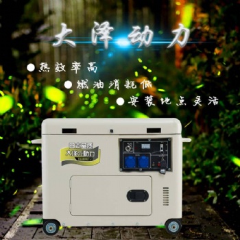 大泽动力10千瓦柴油发电机