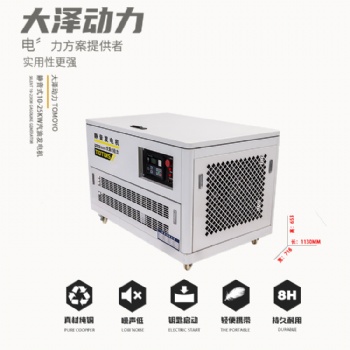 大泽动力25千瓦汽油发电机