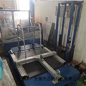 百航牌助行器疲劳试验机 轮式助行架受力测试机 助行器疲劳测试机 助行器疲劳试验机操作方法