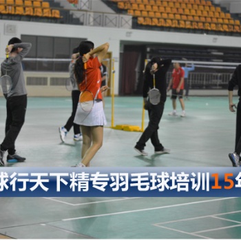 球行天下东城东单体育馆羽毛球培训