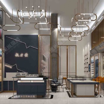 更好的眼镜店展示空间，源自德尚装饰