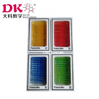 厂家批发塑料生物切片套装 四色+混合塑料套装 儿童科普生物切片 显微镜配件