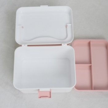 家用急救药箱便携式隔断分层定制收纳箱