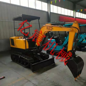 20型小挖掘机 微型挖机 工程用小挖机 挖坑机 挖沟机 农用小挖机