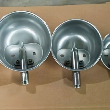 励行机械 不锈钢猪用饮水碗 圆形猪喝水碗饮水器 猪舍自动喂水设备 养殖场设备现货批发