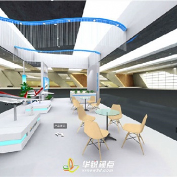 企业3d虚拟展厅制作，三维虚拟仿真软件开发，广州华锐互动