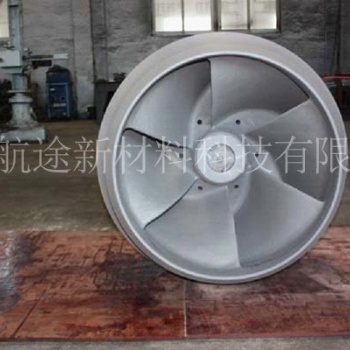 水泵叶轮产品喷涂加工