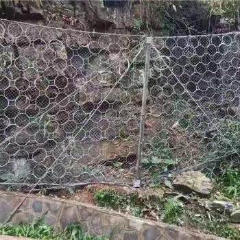 贵州矿山边坡防护RXI-150柔性环形网发货配件齐全