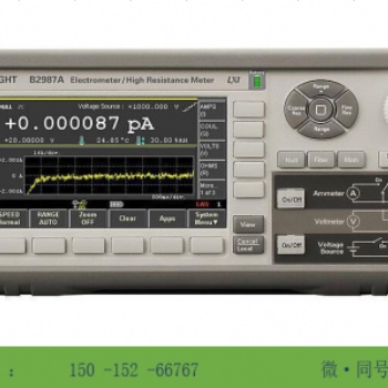 KEYSIGHT B2987A 静电计/高阻表，0.01fA，电池