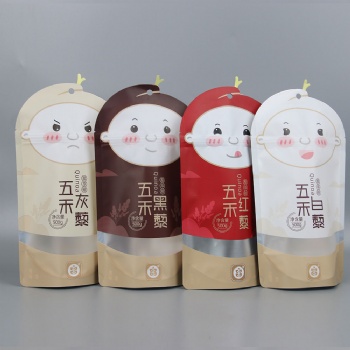 自立 镀铝 开窗 异形袋