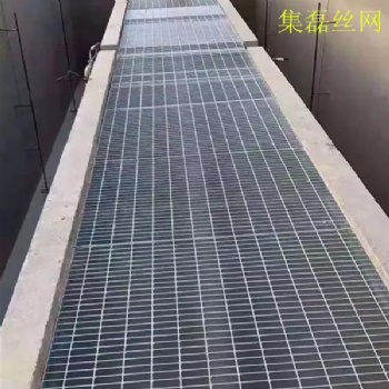 电厂用钢格栅板【集磊】冷镀锌钢格栅