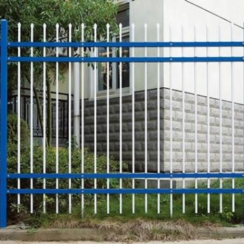 宁波定制庭院隔离 别墅围墙护栏 户外学校围栏网小区花圃锌钢护栏
