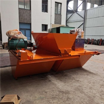 全自动自走式U型水渠成型机 牵引式渠道衬砌机 液压式渠道衬砌机