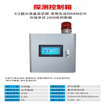 有机粉尘除尘管道火花探测报警器系统