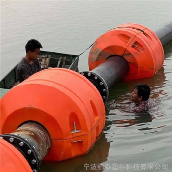 工程管道抬浮辅助设备浮筒