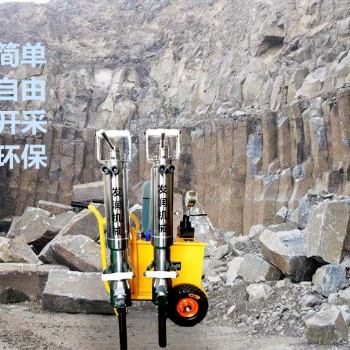 贵阳地基石静态破碎液压电动劈裂机好不好用