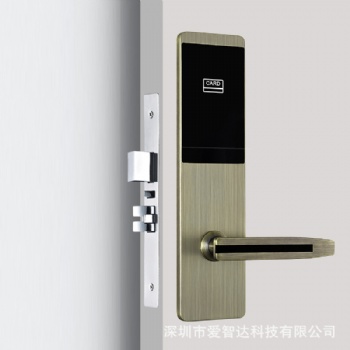 爱智达宾馆门锁 公寓感应锁 酒店刷卡锁ic卡锁 电子感应锁一卡通智能锁