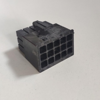 TE泰科黑色15PIN插头线到线连接器1-172171-9原装进口间距4.2?mm?
