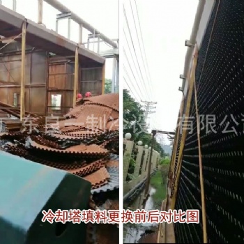 惠州冷却塔维修填料更换厂家