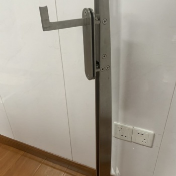 赛凌斯不锈钢长手商场立柱 异形桥梁栏杆玻璃柱子护栏工程