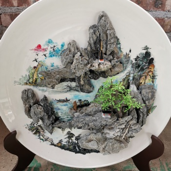 青龙石造景，青龙石盘景，青龙石水族馆造景等等。