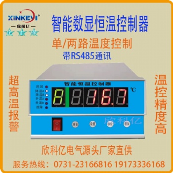 数显双路恒温控制器XKY-CW600A 带RS485通讯上下限高温报警升温降温控制器欣科亿电气