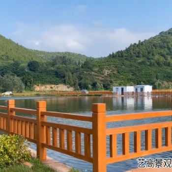 福建仿木栏杆施工图集，莆田仿木护栏厂家生产材料价格多少钱