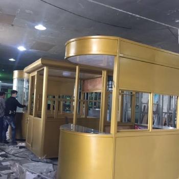 供应长春环卫岗亭，长春小区值班室，吸烟亭，成品发货，图片参考