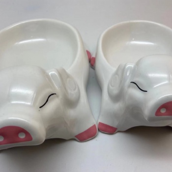 上海壹粤密胺猪脑碗盘，创意猪脑碗盘，猪脑火锅餐具