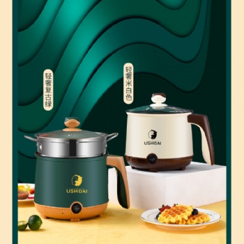 宿舍锅电热炒锅家用小电锅迷你煮饭锅多功能锅学生煮面锅火锅