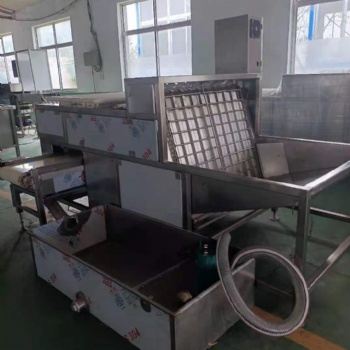 供应鸡蛋清洗蒸煮剥壳机 商用蛋品破皮机 鸡蛋自动去壳机