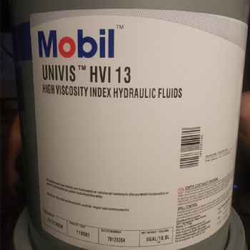 18/208L美孚优力威Mobil UNIVIS HVI 13 26合成低温液压油