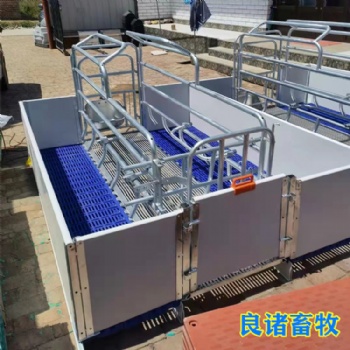 泊头市良诸畜牧养猪场母猪欧式双体产床