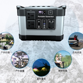 BPI户外移动电源1000W野外露营备用电源220V房车应急