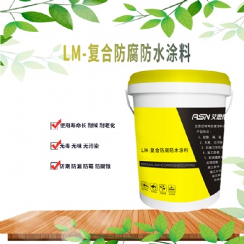 艾思尼lm复合防水防腐涂料污水池重度防腐耐生物菌腐蚀