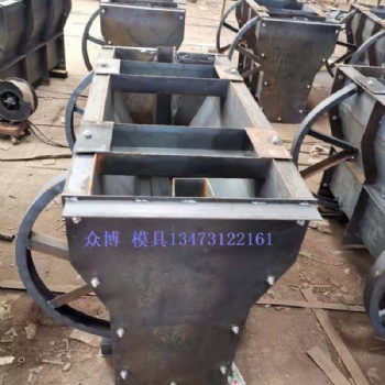隔离墩钢模具款式 水泥预制隔离墩钢模具价格 众博模具制造