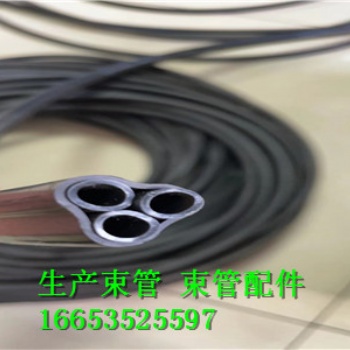 煤矿用聚乙烯束管深入井下千米 PE-ZKW8*1聚乙烯束管厂家参数