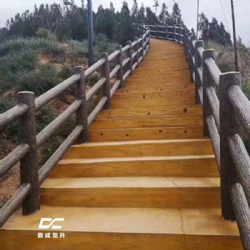 水泥护栏围栏预制仿竹护栏厂家