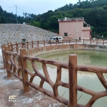 美丽乡村护栏公园河道水库预制桥市政道路防护栏杆景观户外