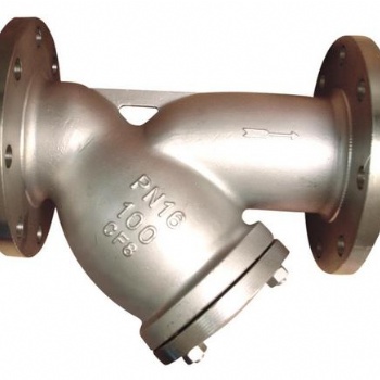 不锈钢GL41W-16P过滤器 法兰过滤器 Y型过滤器