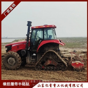 橡胶履带三角总成 雪地用橡胶履带轮 橡胶履带半链轨
